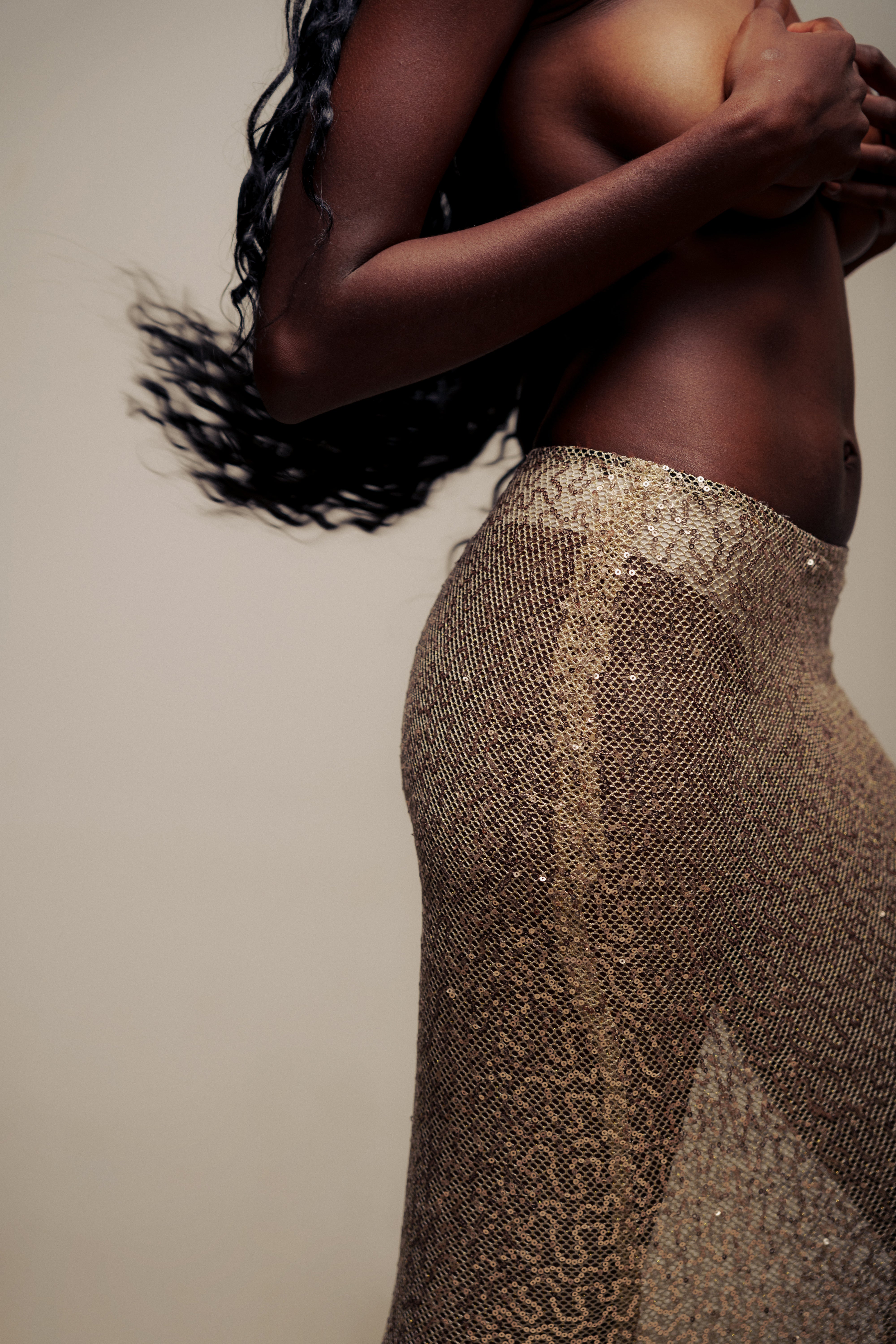 Crystal Maxi Skirt